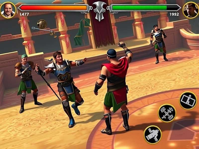 Steel Gladiator India Arena Gameplay Screenshot